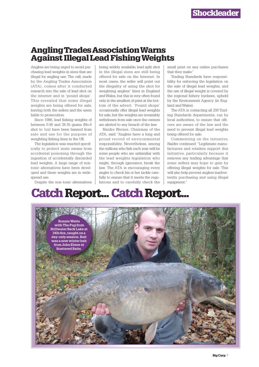 Big Carp Magazine Preview Pages