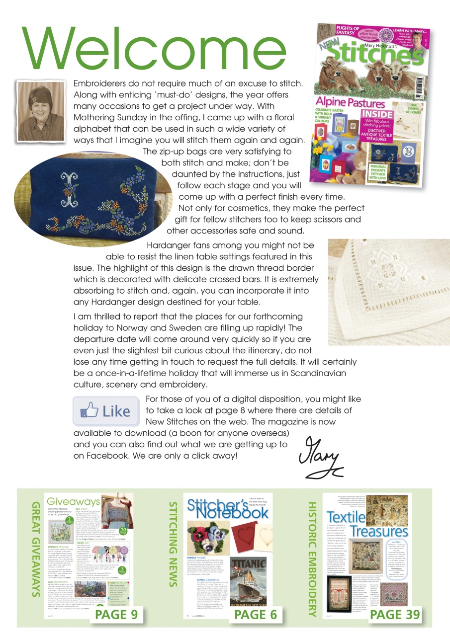 New Stitches Preview Pages