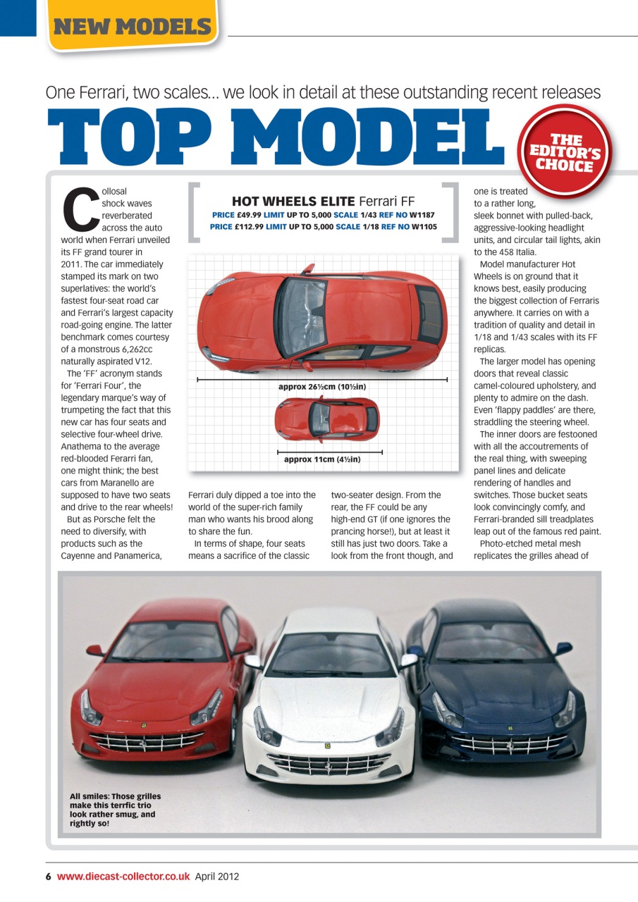 Diecast Collector Preview Pages