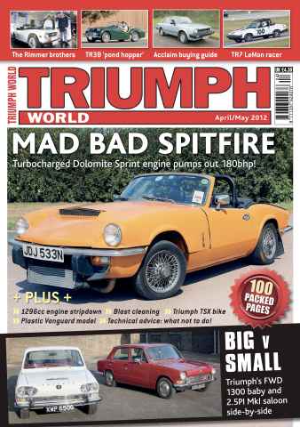 Triumph World issue Triumph World April - May 2012