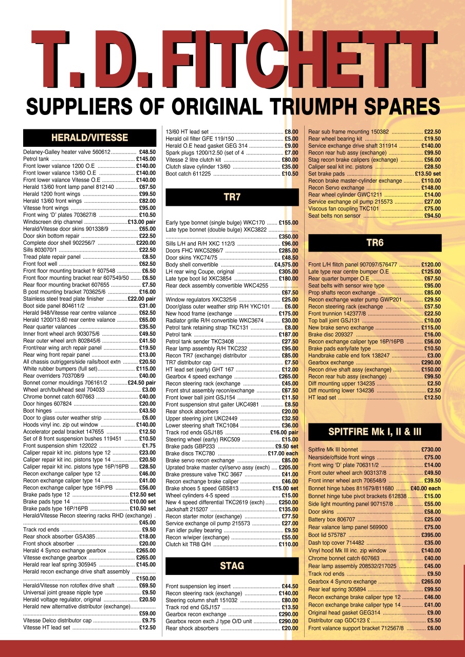 Triumph World Preview Pages