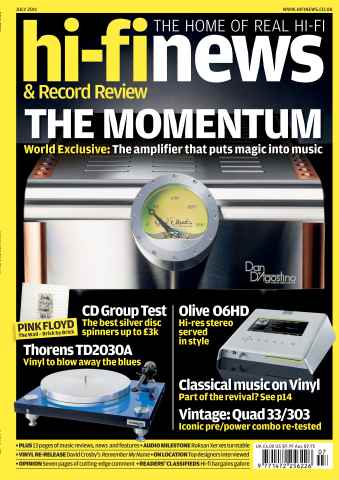 Hi-Fi News issue July 2011