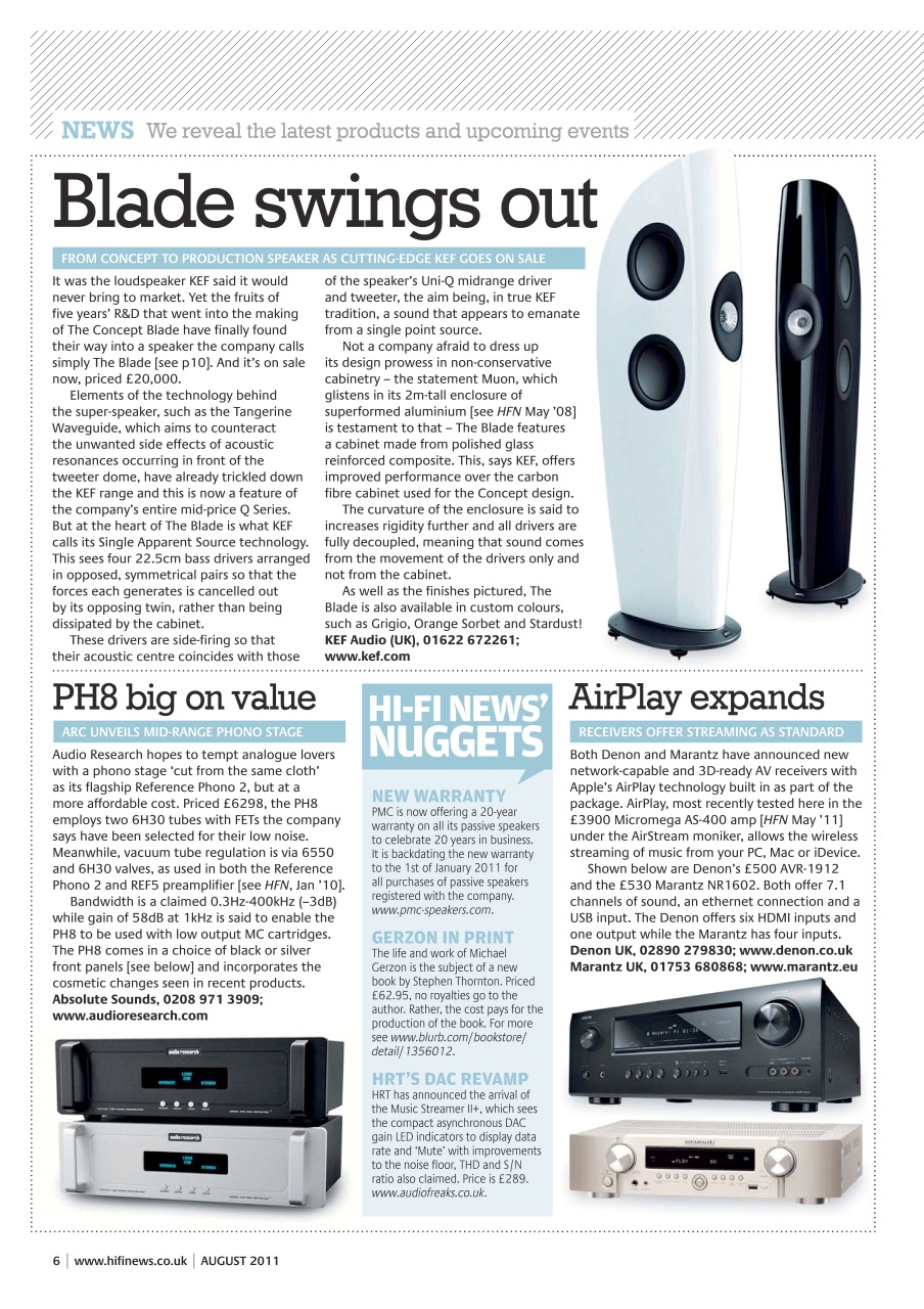 Hi-Fi News Preview Pages