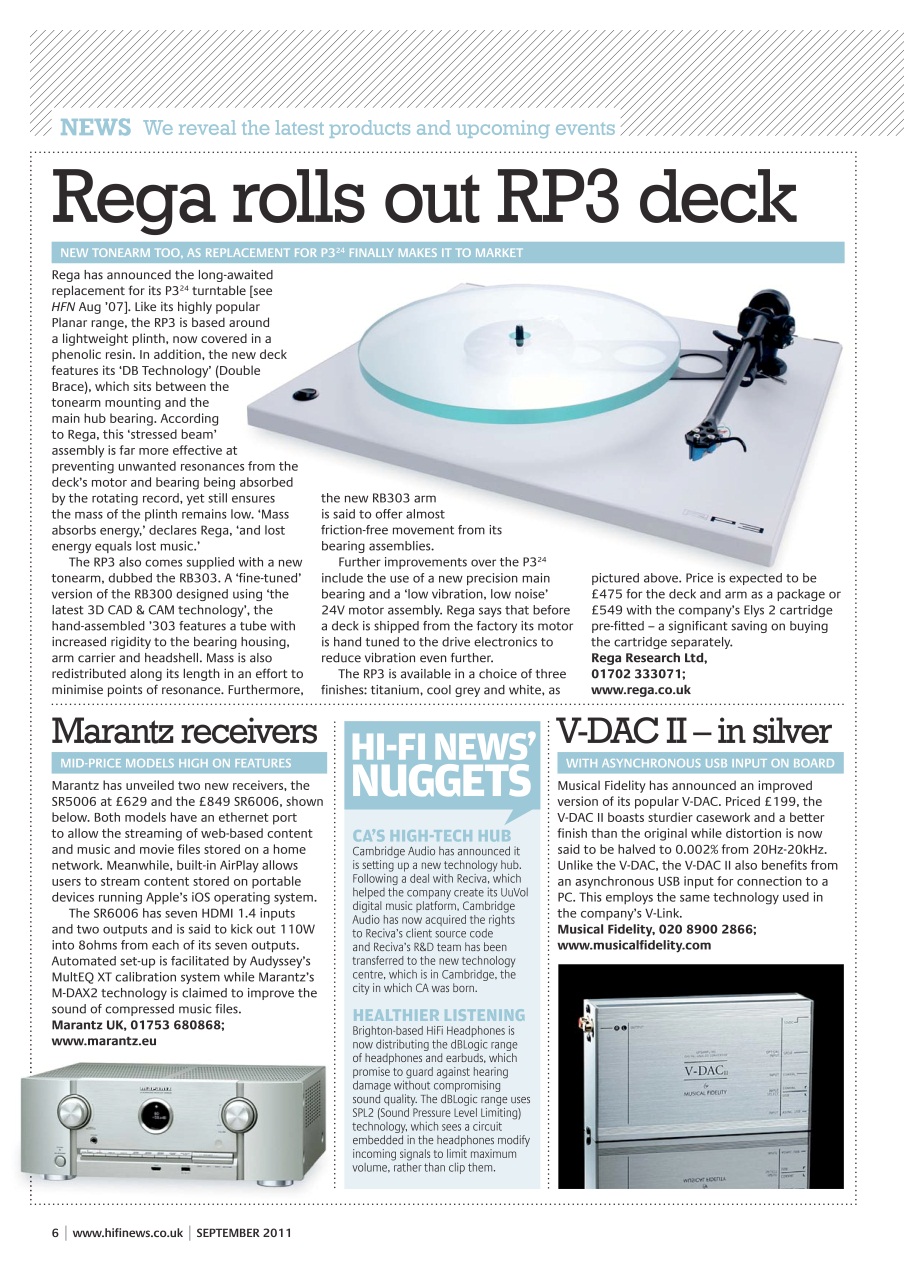 Hi-Fi News Preview Pages