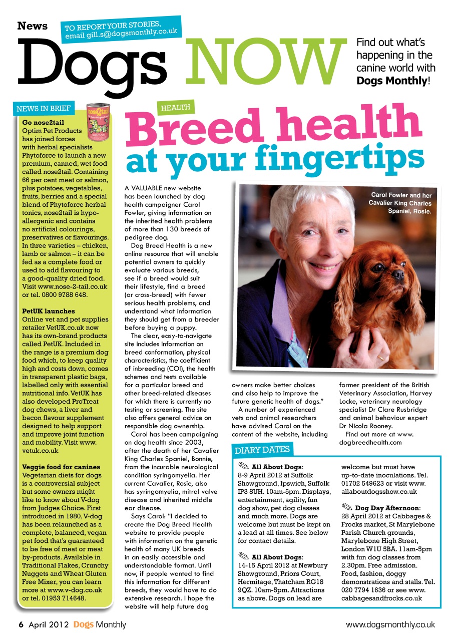 Dogs Monthly Preview Pages