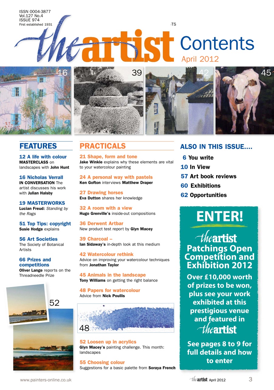 The Artist Preview Pages