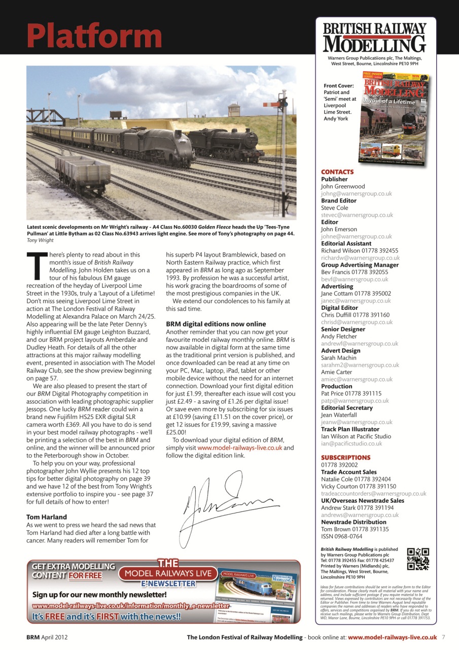 British Railway Modelling (BRM) Preview Pages