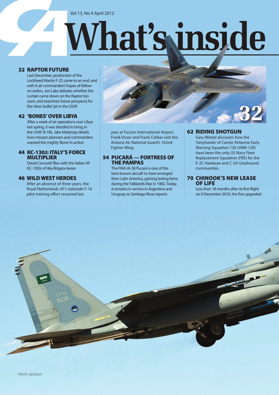 Combat Aircraft Journal Preview Pages
