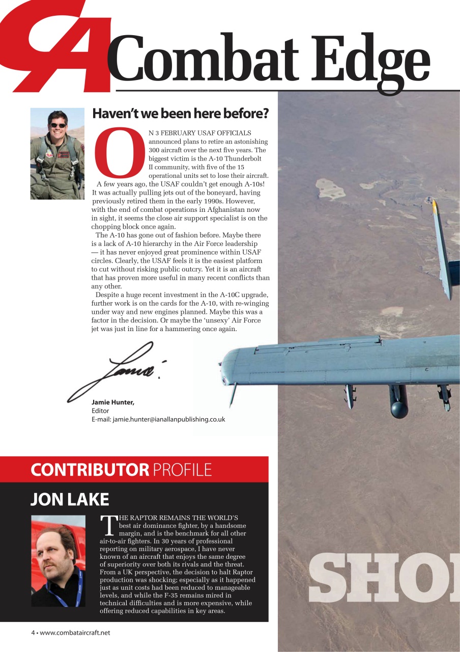 Combat Aircraft Journal Preview Pages