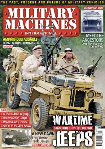 Military Machines International issue April  2012