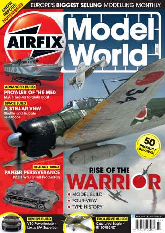 Airfix Model World issue April  2012