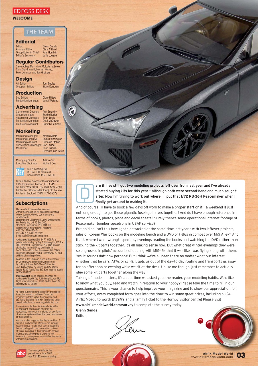 Airfix Model World Preview Pages