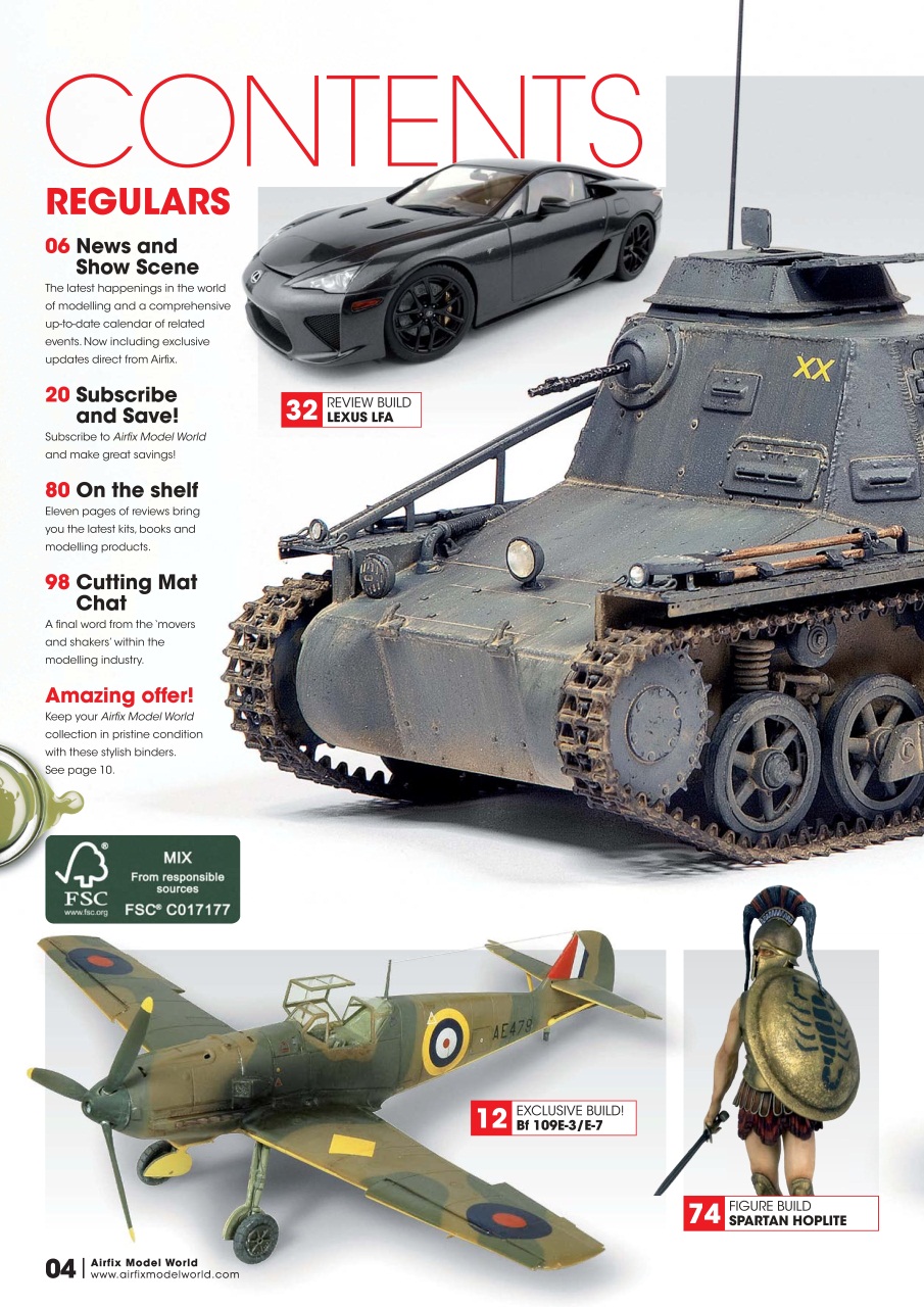 Airfix Model World Preview Pages