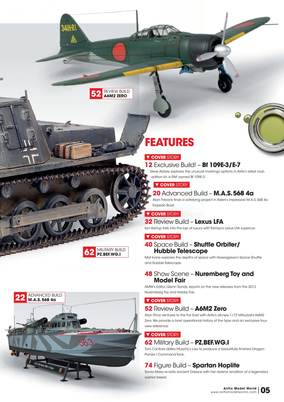 Airfix Model World Preview Pages