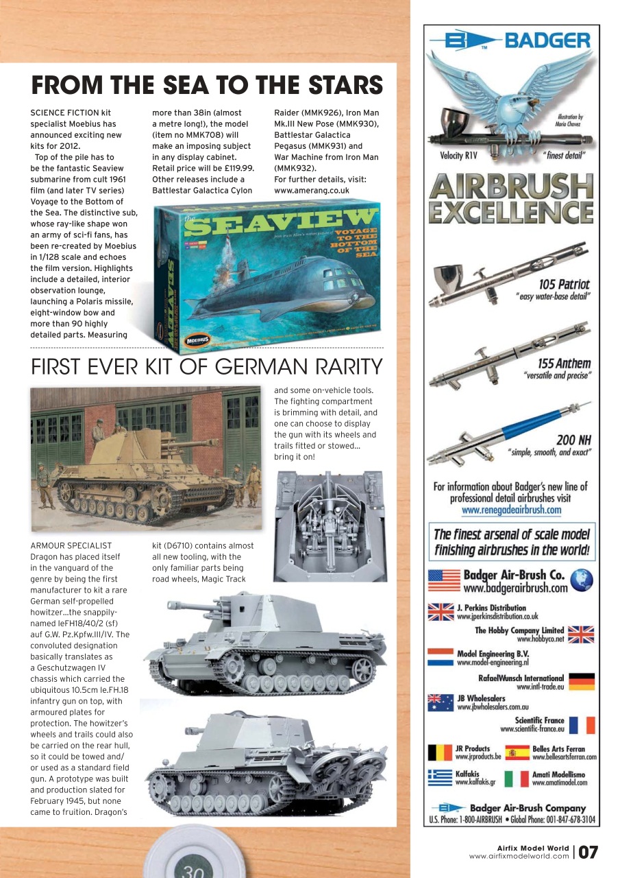 Airfix Model World Preview Pages