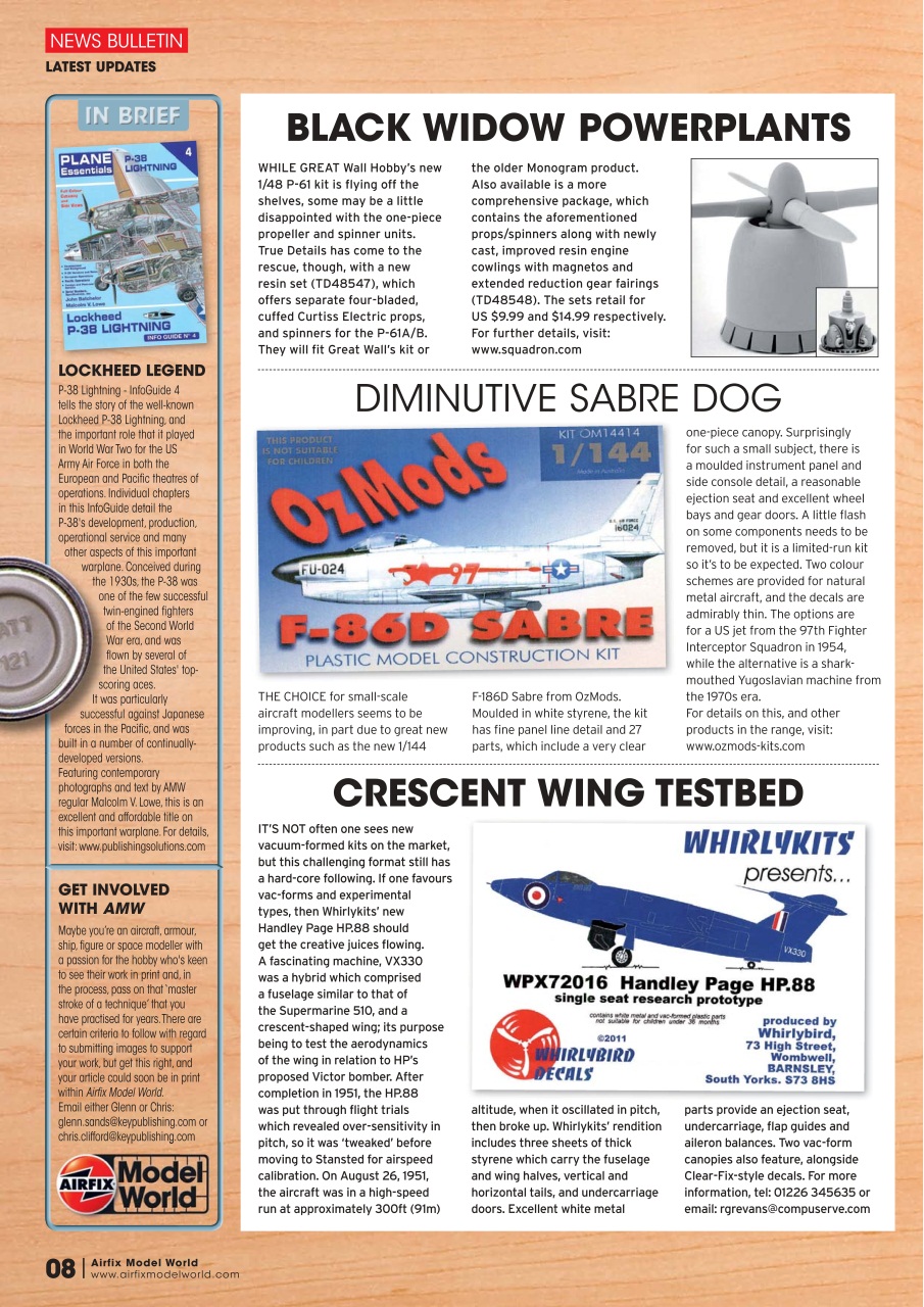 Airfix Model World Preview Pages