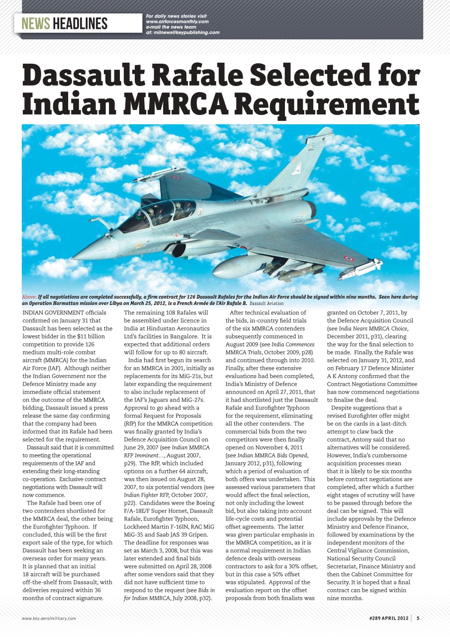 AirForces Monthly Preview Pages