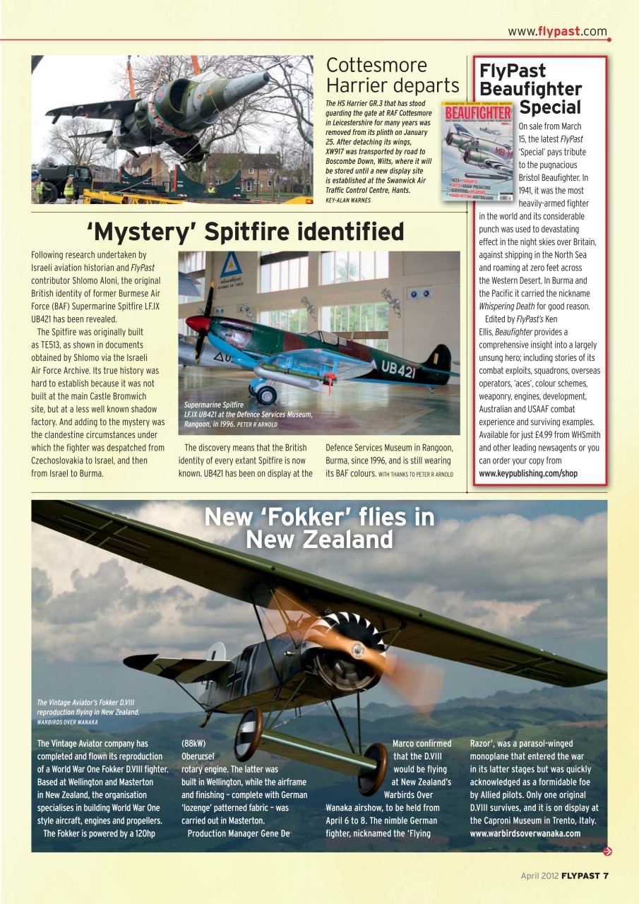FlyPast Preview Pages