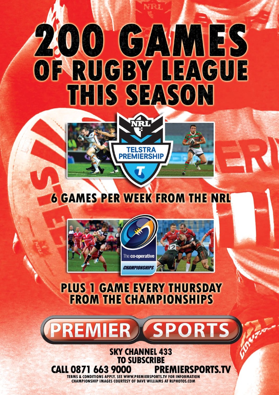 Rugby League World Preview Pages