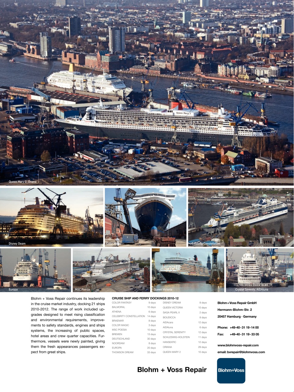 Cruise & Ferry Preview Pages