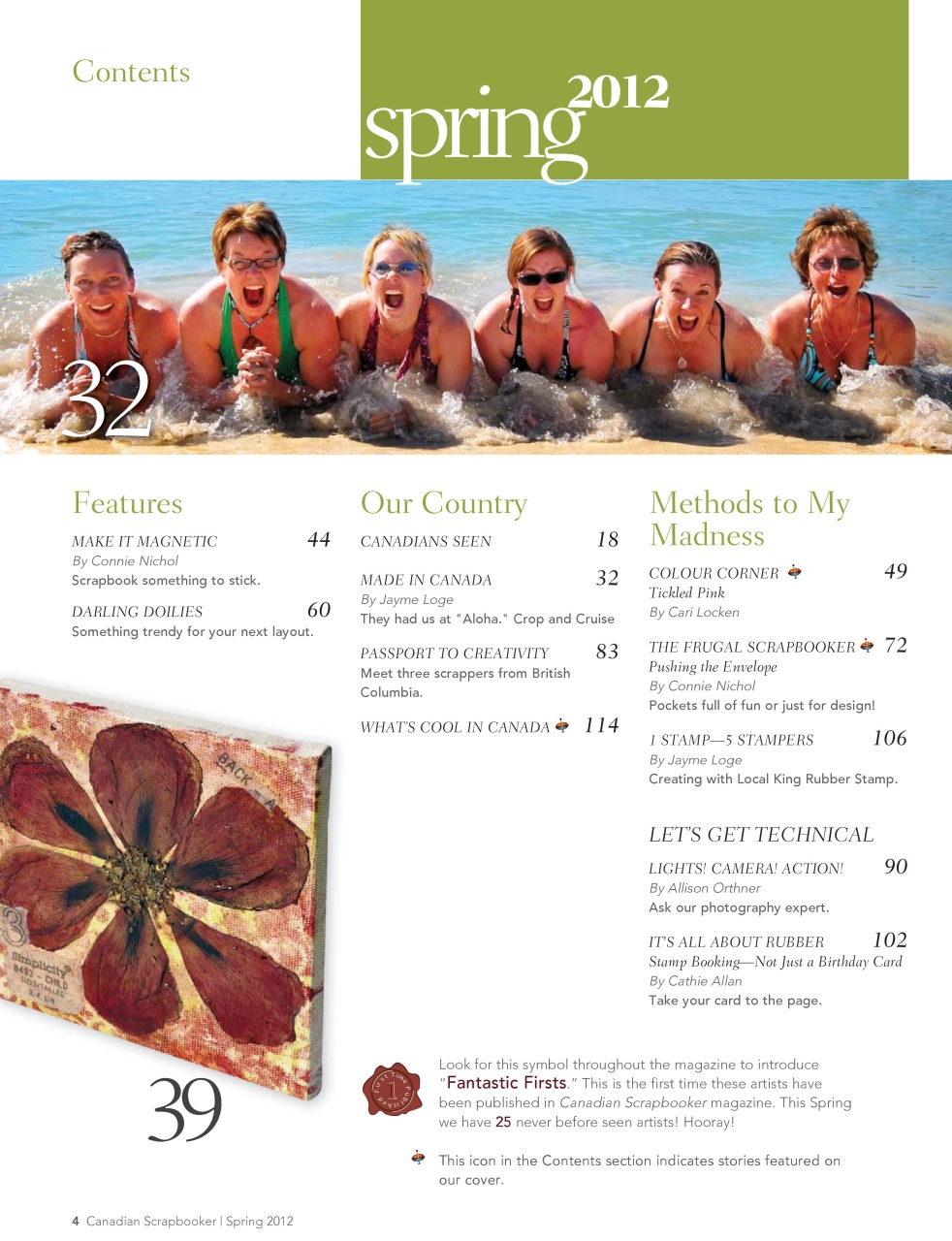 Creative Scrapbooker Preview Pages