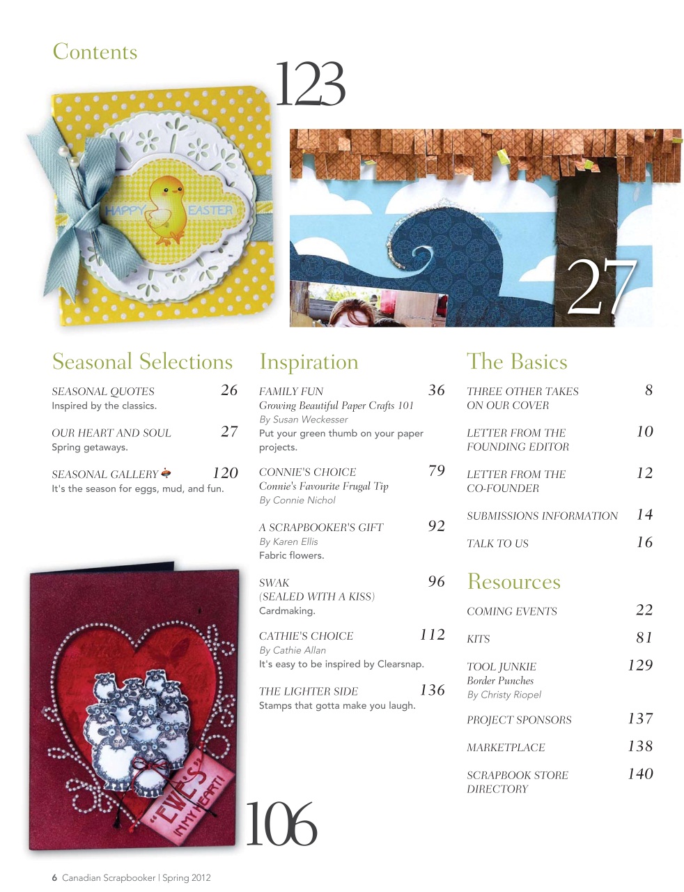 Creative Scrapbooker Preview Pages