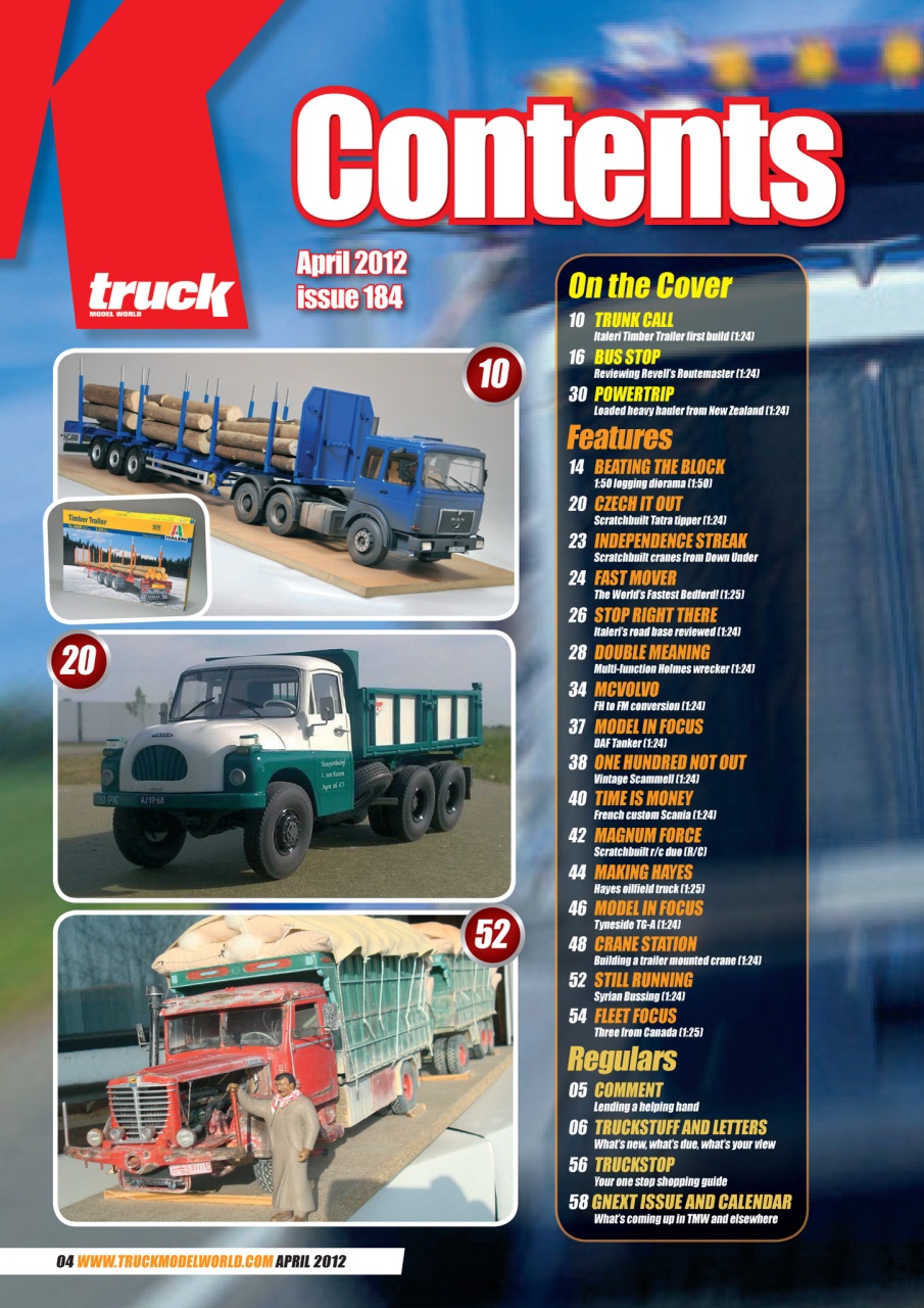 Model Car Truck Motorcycles World Preview Pages