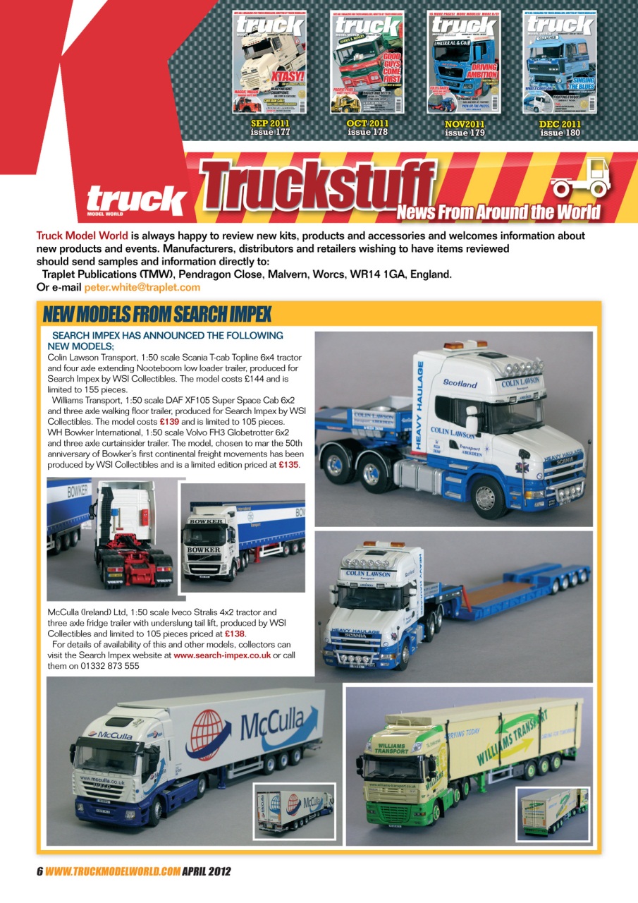 Model Car Truck Motorcycles World Preview Pages