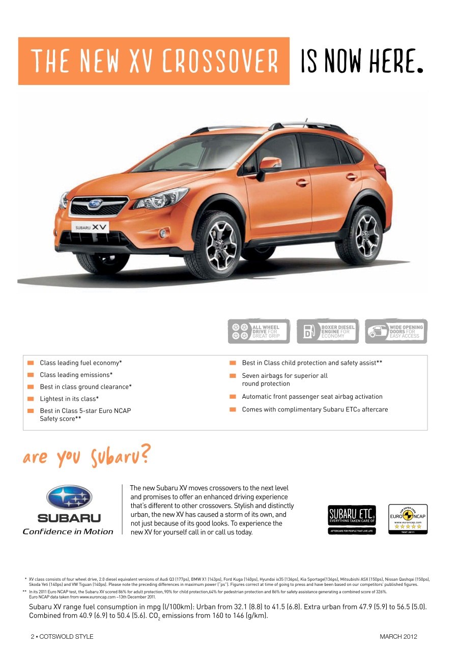 Cotswold Style Preview Pages