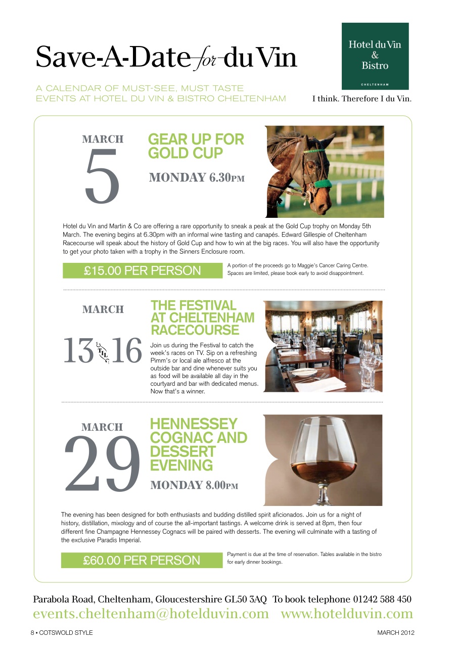 Cotswold Style Preview Pages