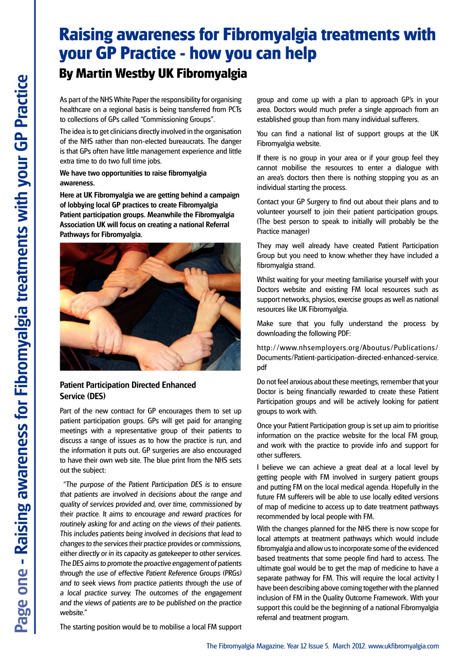 Fibromyalgia Magazine Preview Pages