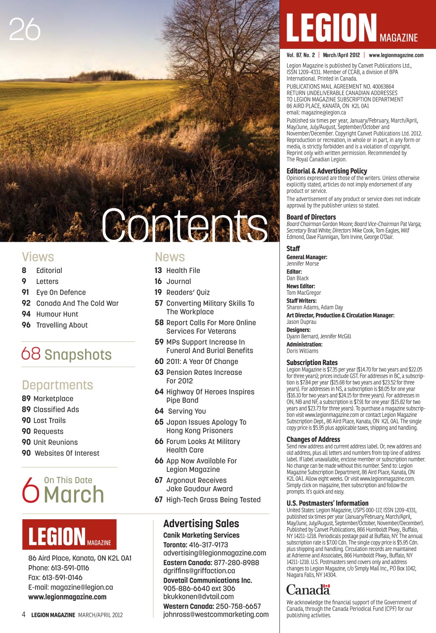 Legion Preview Pages