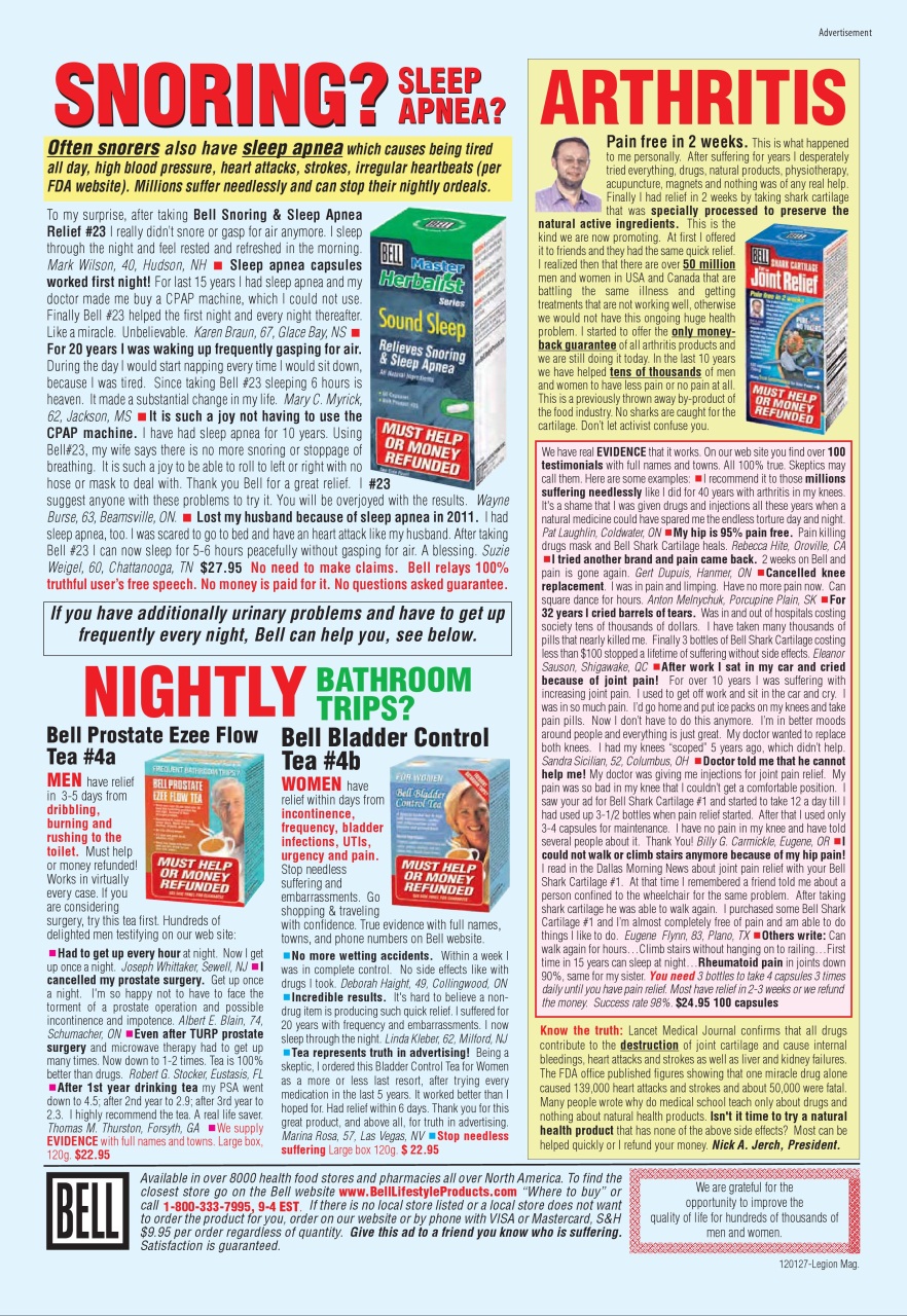 Legion Preview Pages