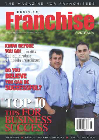 Business Franchise Australia&NZ issue May-June 2011