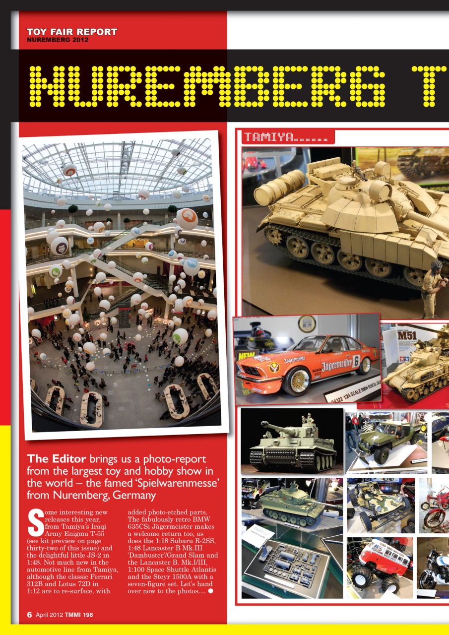 Tamiya Model Magazine Preview Pages