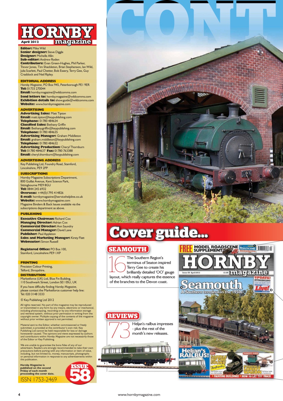 Hornby Magazine Preview Pages