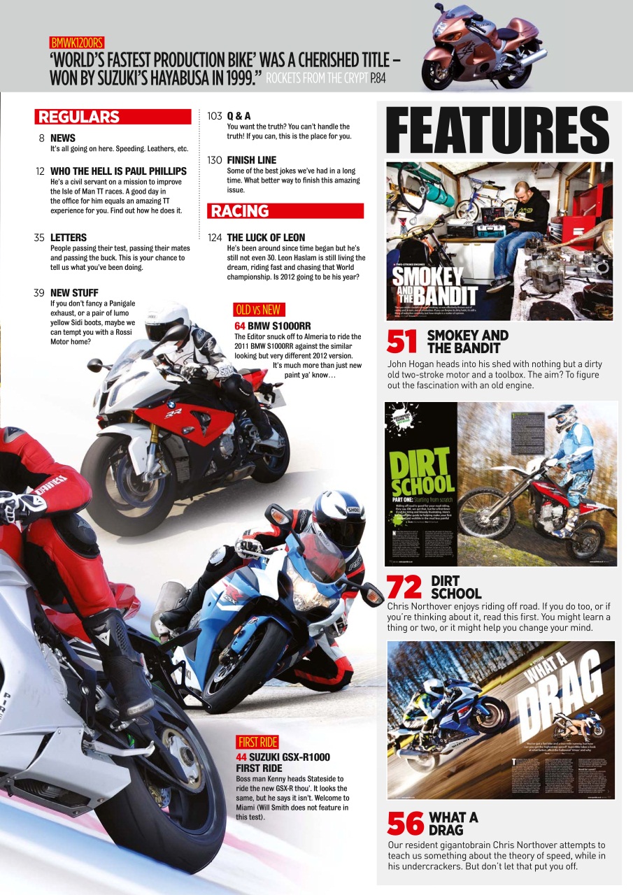 Superbike Magazine Preview Pages