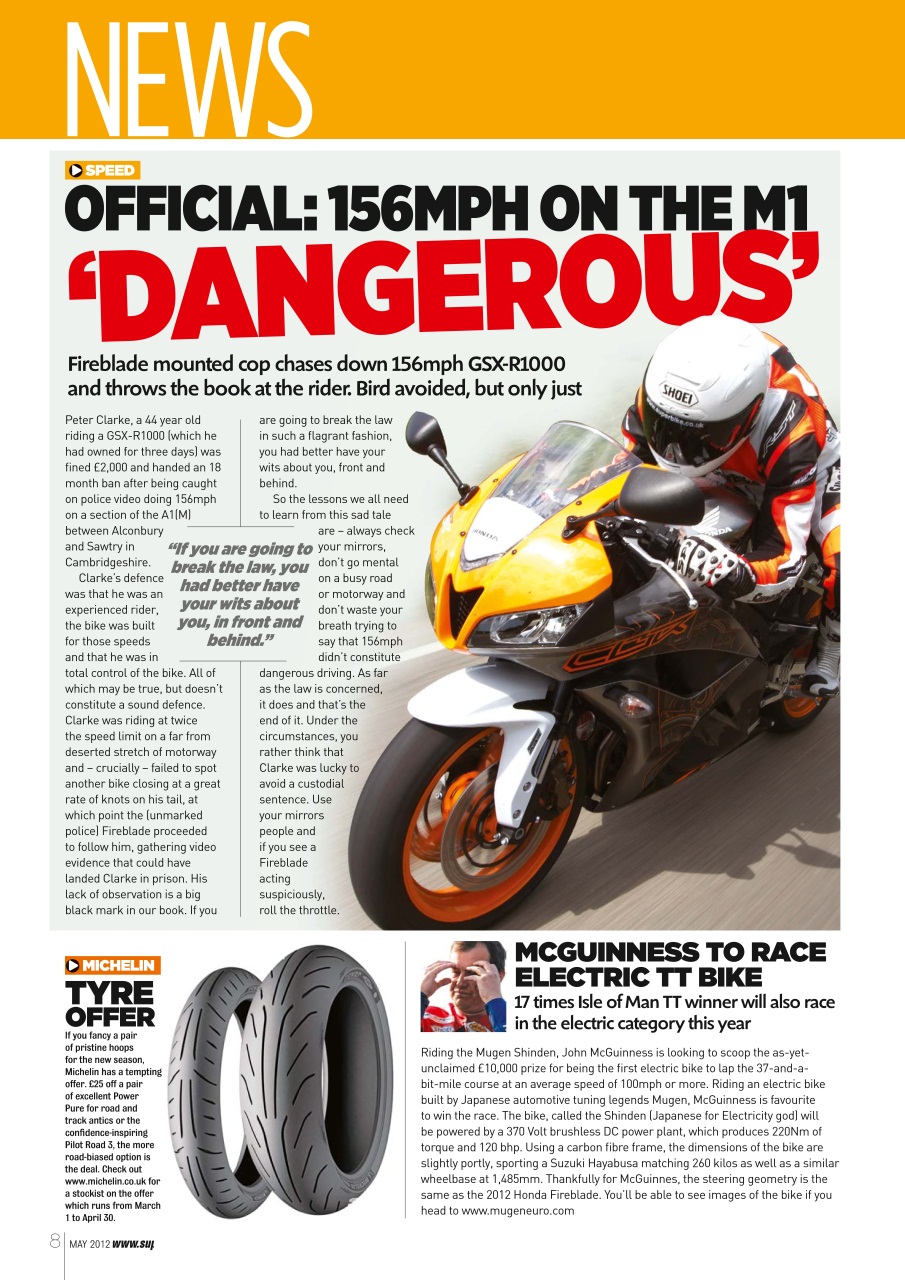 Superbike Magazine Preview Pages