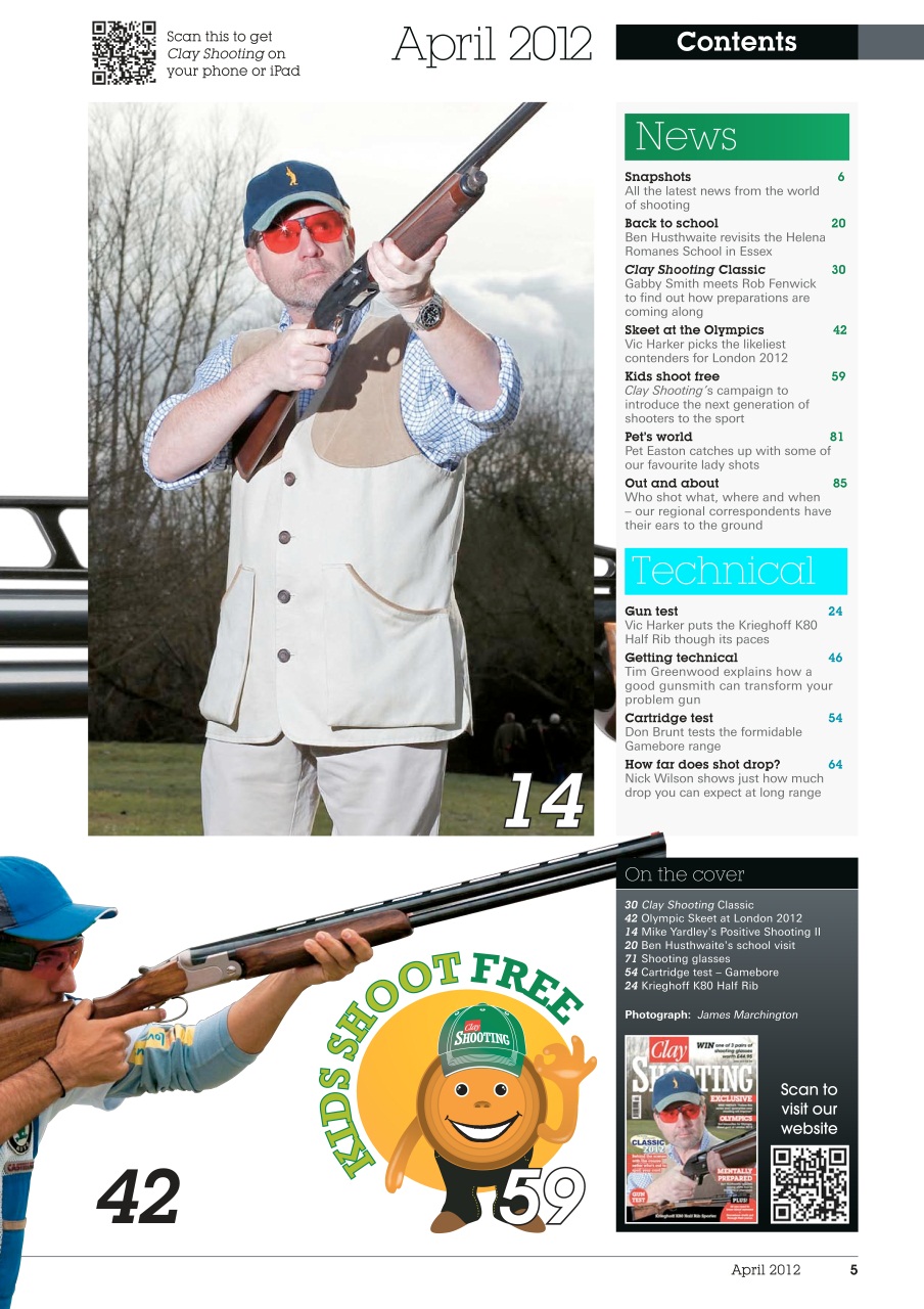 Clay Shooting Preview Pages