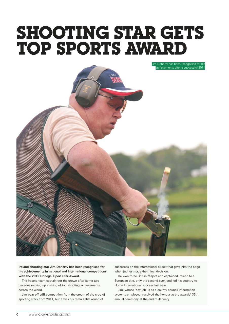Clay Shooting Preview Pages