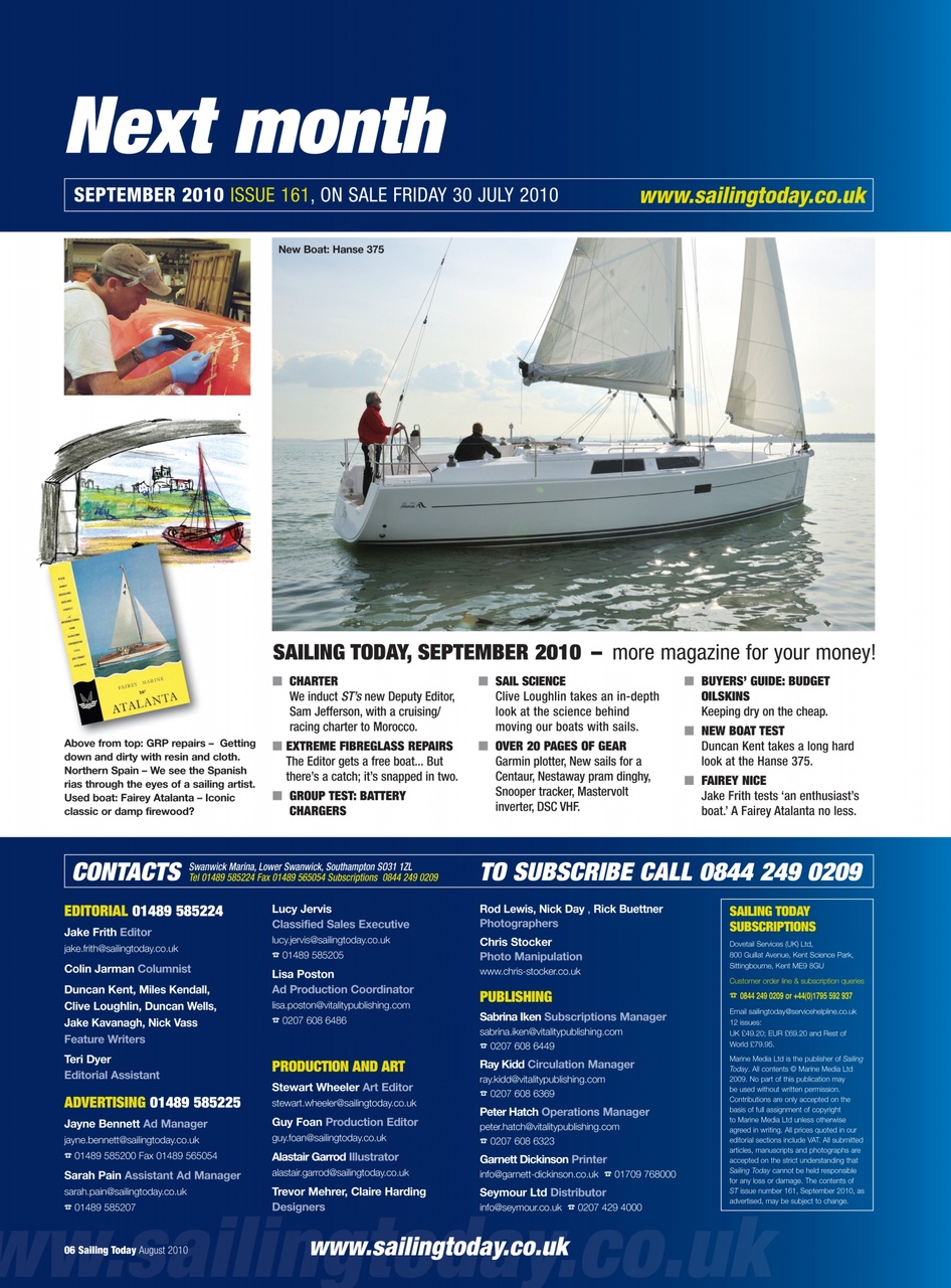 Sailing Today Preview Pages