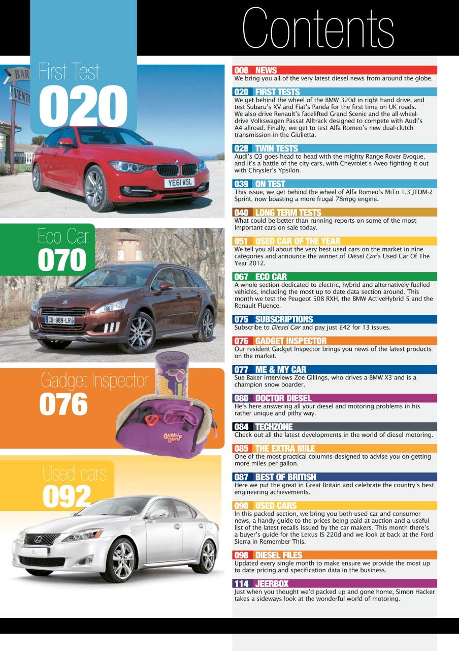 Diesel&EcoCar Magazine Preview Pages