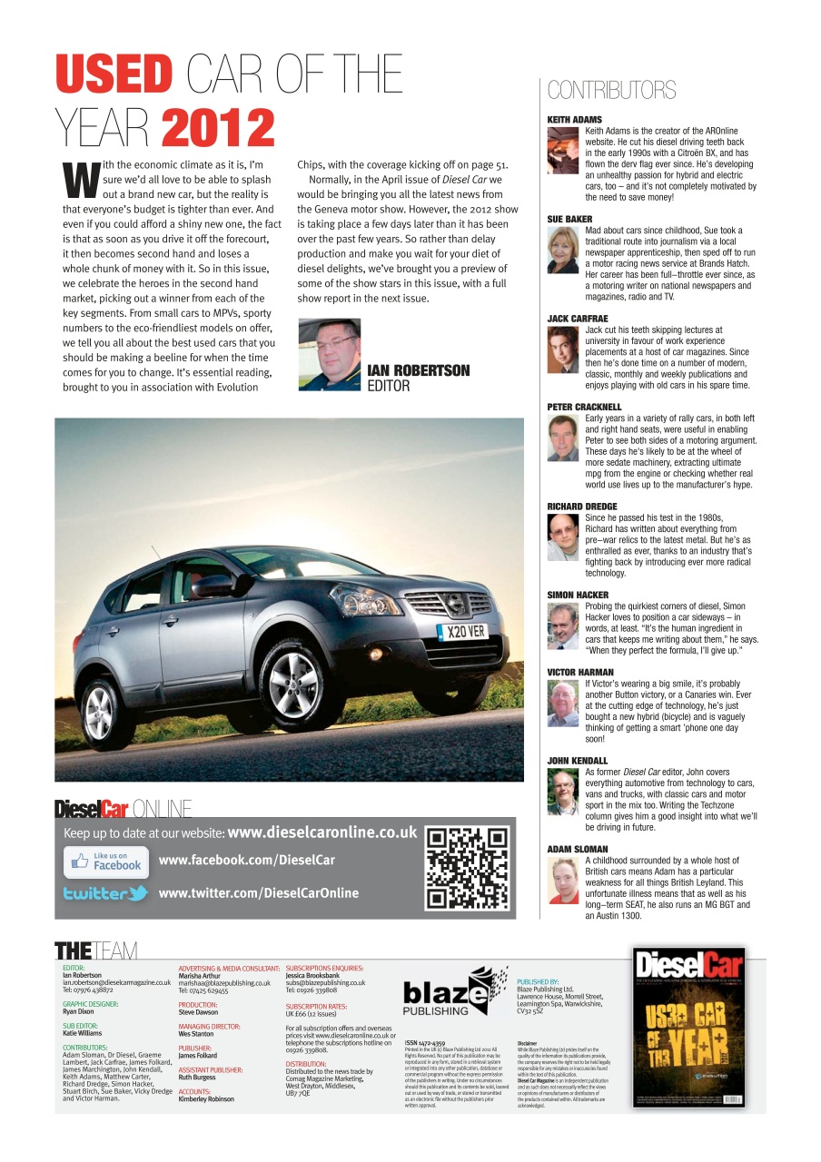Diesel&EcoCar Magazine Preview Pages