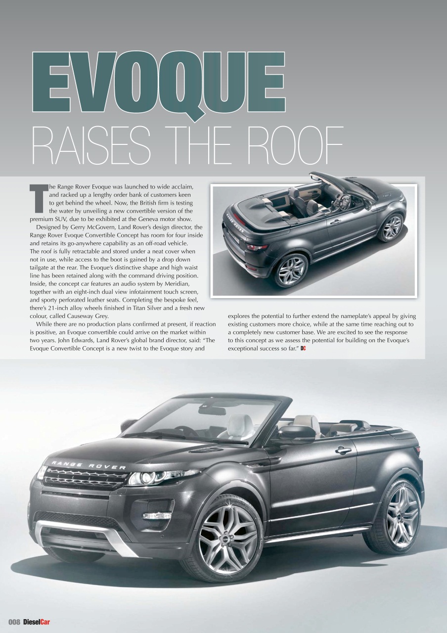 Diesel&EcoCar Magazine Preview Pages