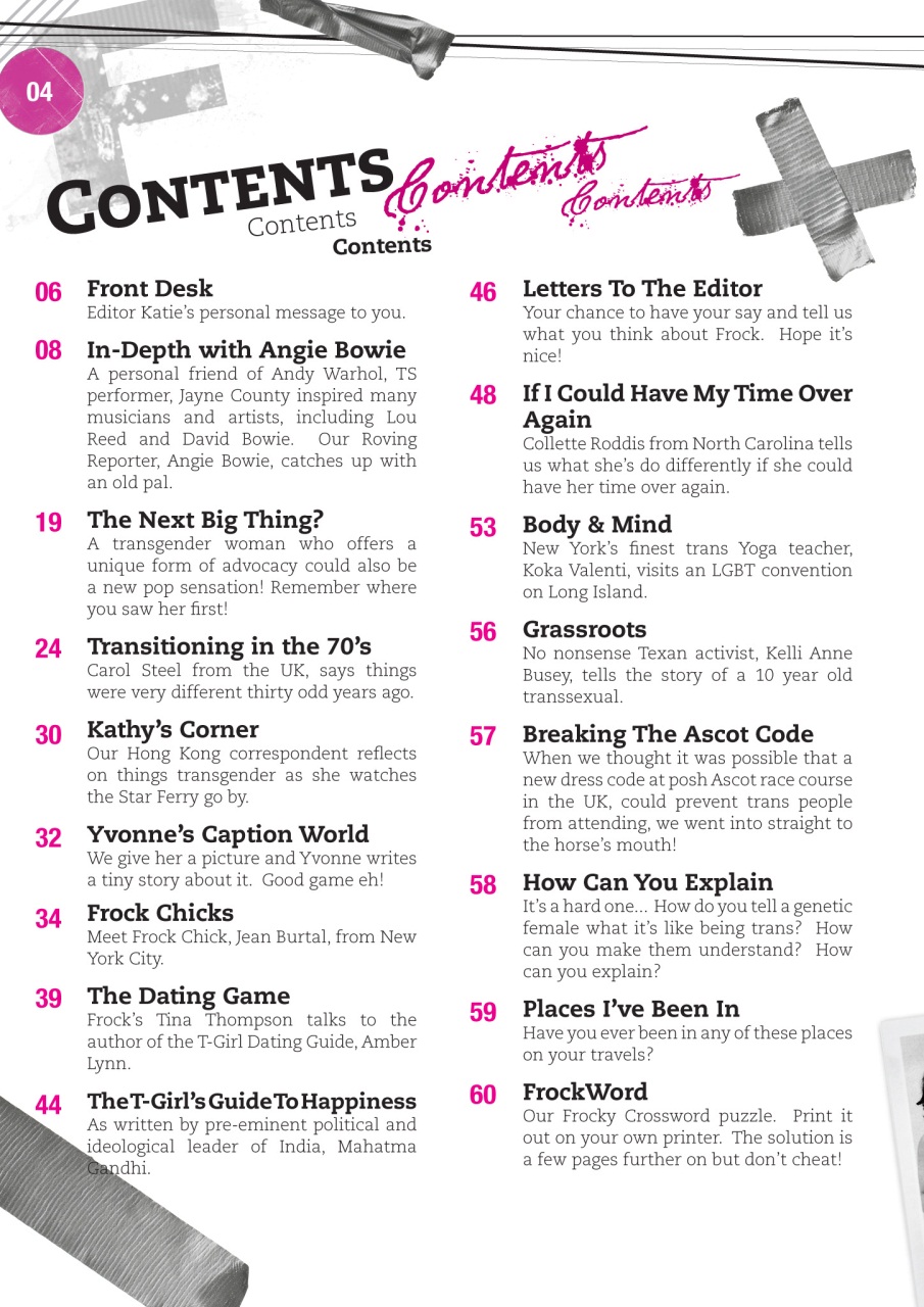 Frock Magazine Preview Pages