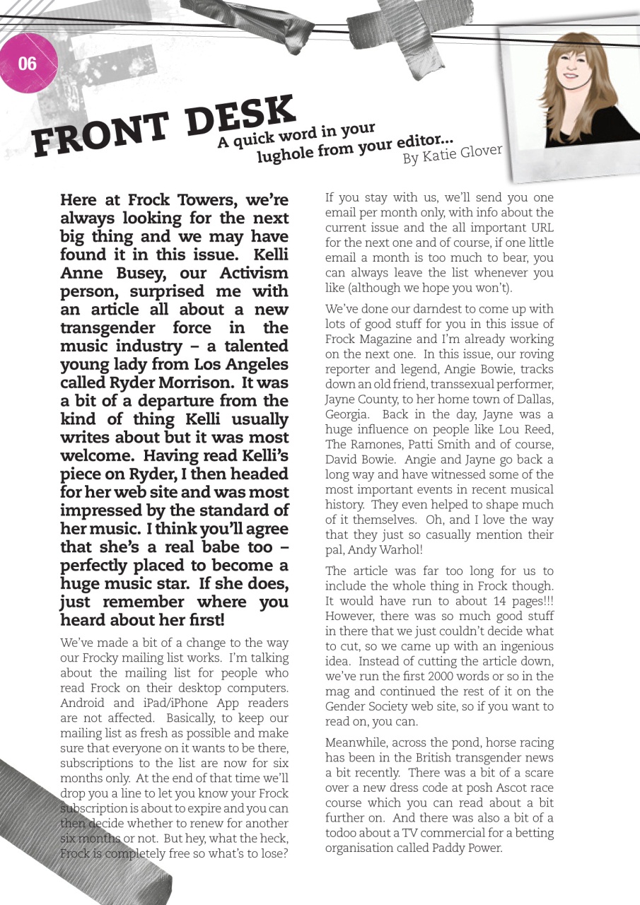 Frock Magazine Preview Pages