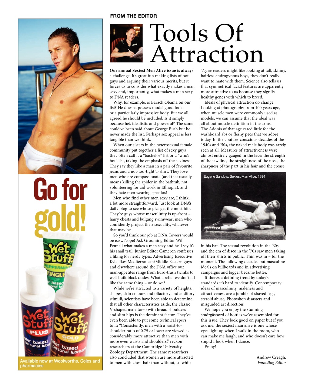 DNA Magazine Preview Pages