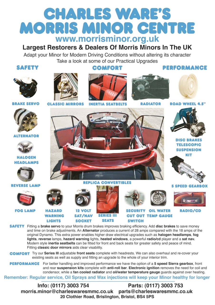 Morris Minor Magazine Preview Pages
