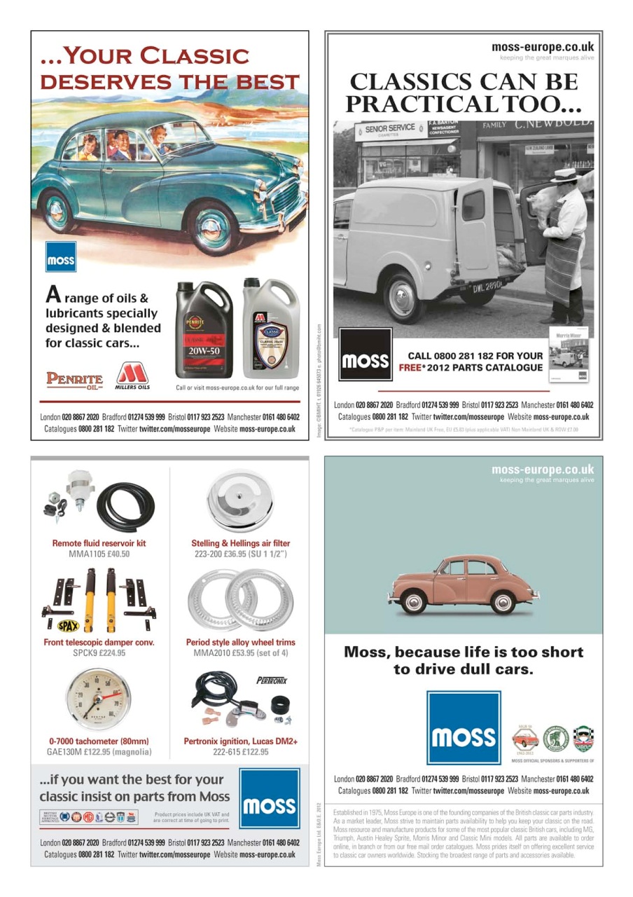 Morris Minor Magazine Preview Pages