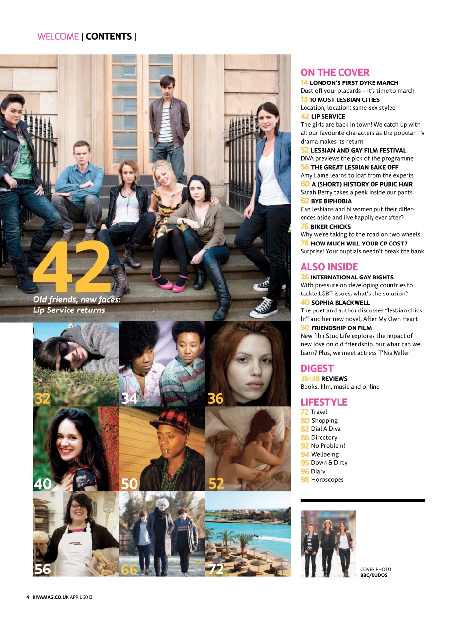 DIVA Magazine Preview Pages